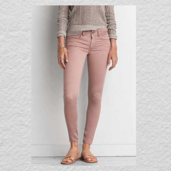 mauve jeggings